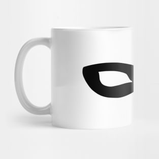 Black Mask Mug